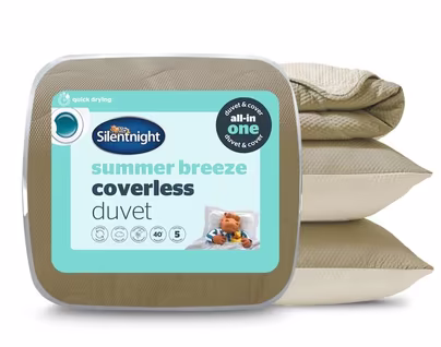 Silentnight Summer Breeze 2.5 Tog Coverless Duvet and...