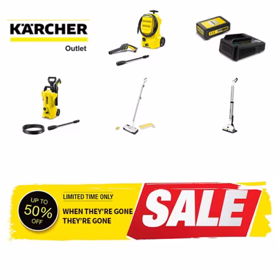 Sale - Up to 50% Off on Karcher Refurbished Items E.g., Karcher...