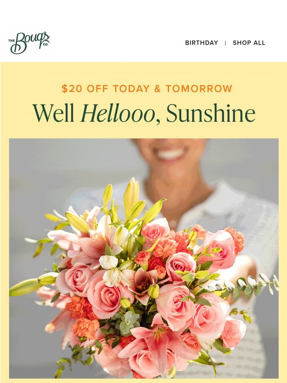 Go ahead, take $20, on us