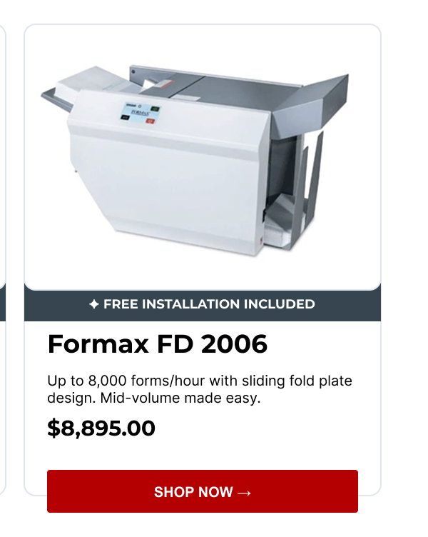 Formax FD 2006 