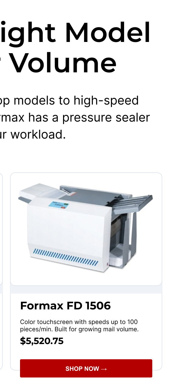 Formax FD 1506 