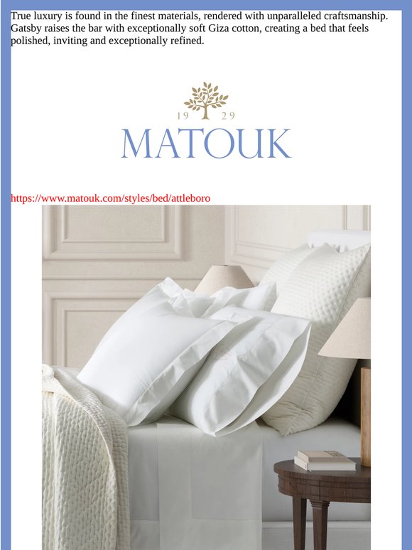 Our Most Luxurious Sheeting
