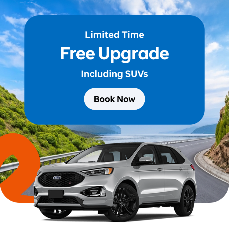 Limited Time | Free Upgrade Including SUVs | Book Now