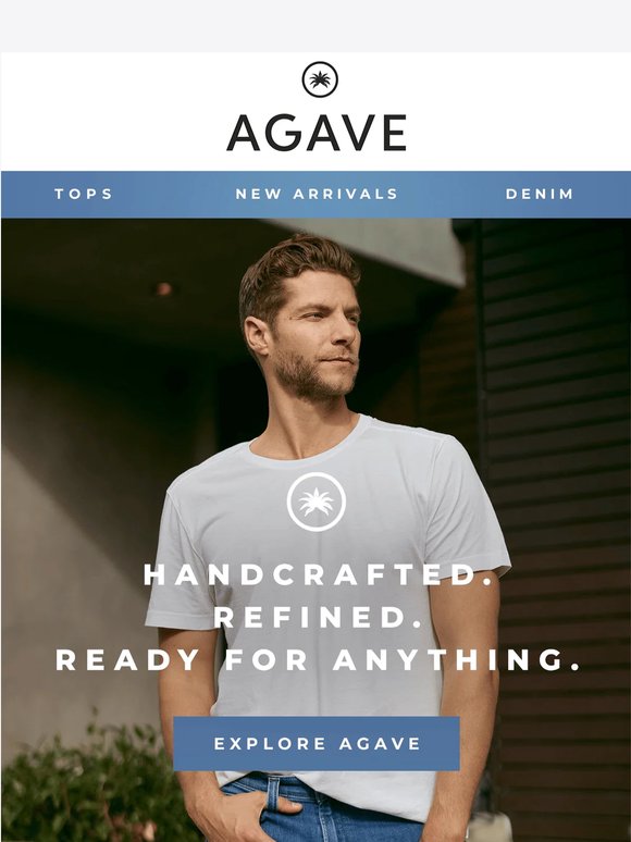 Handcrafted. Refined. Ready for anything.