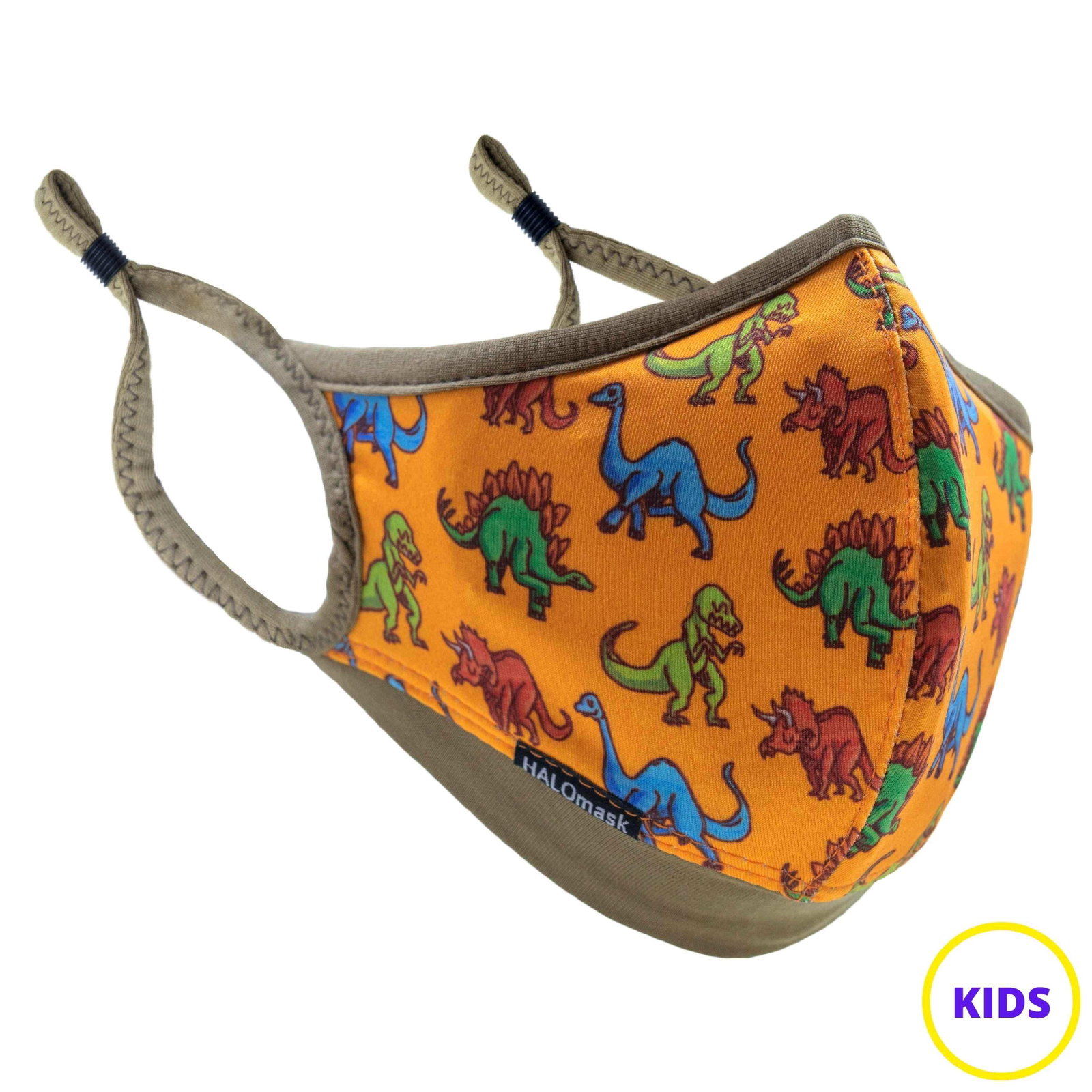 Image of Kid's DINOS Mask With HALO Nanofilter™ Technology