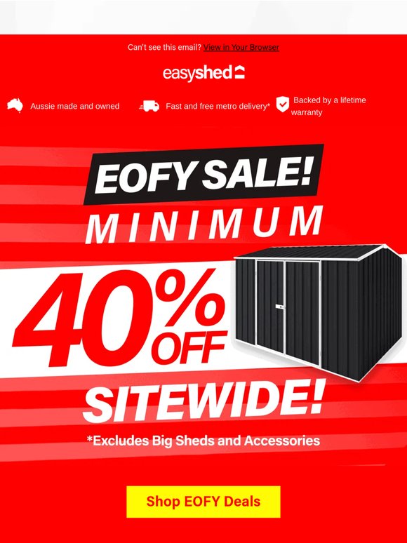 💥 OUR BIGGEST EOFY SALE IS HERE! 💥
