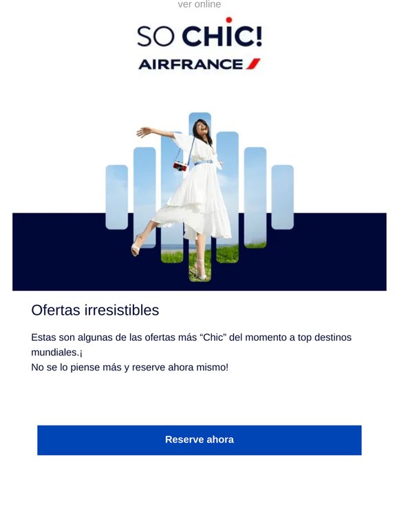 Top ofertas del momento ✈️ So Chic!