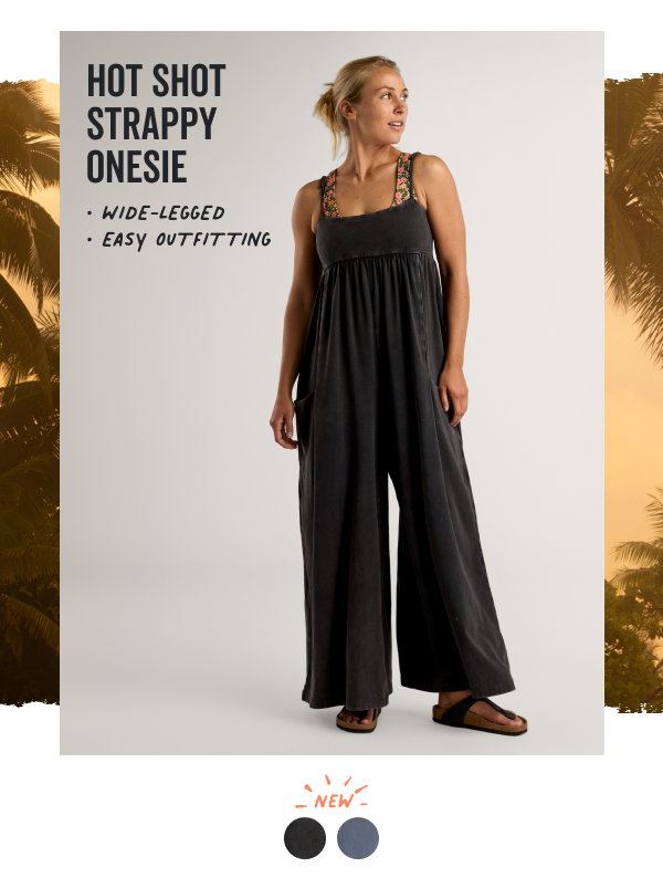 Shop the Hot Shot Strappy Onesie