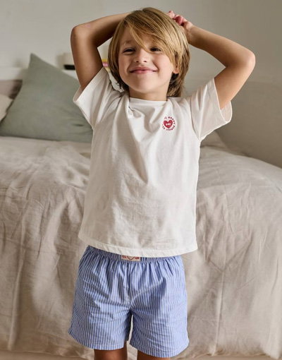 Boys' pyjama shorts