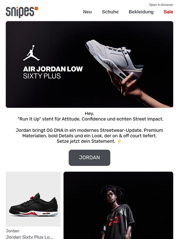 Jordan Vibes treffen Next Gen Style 😎