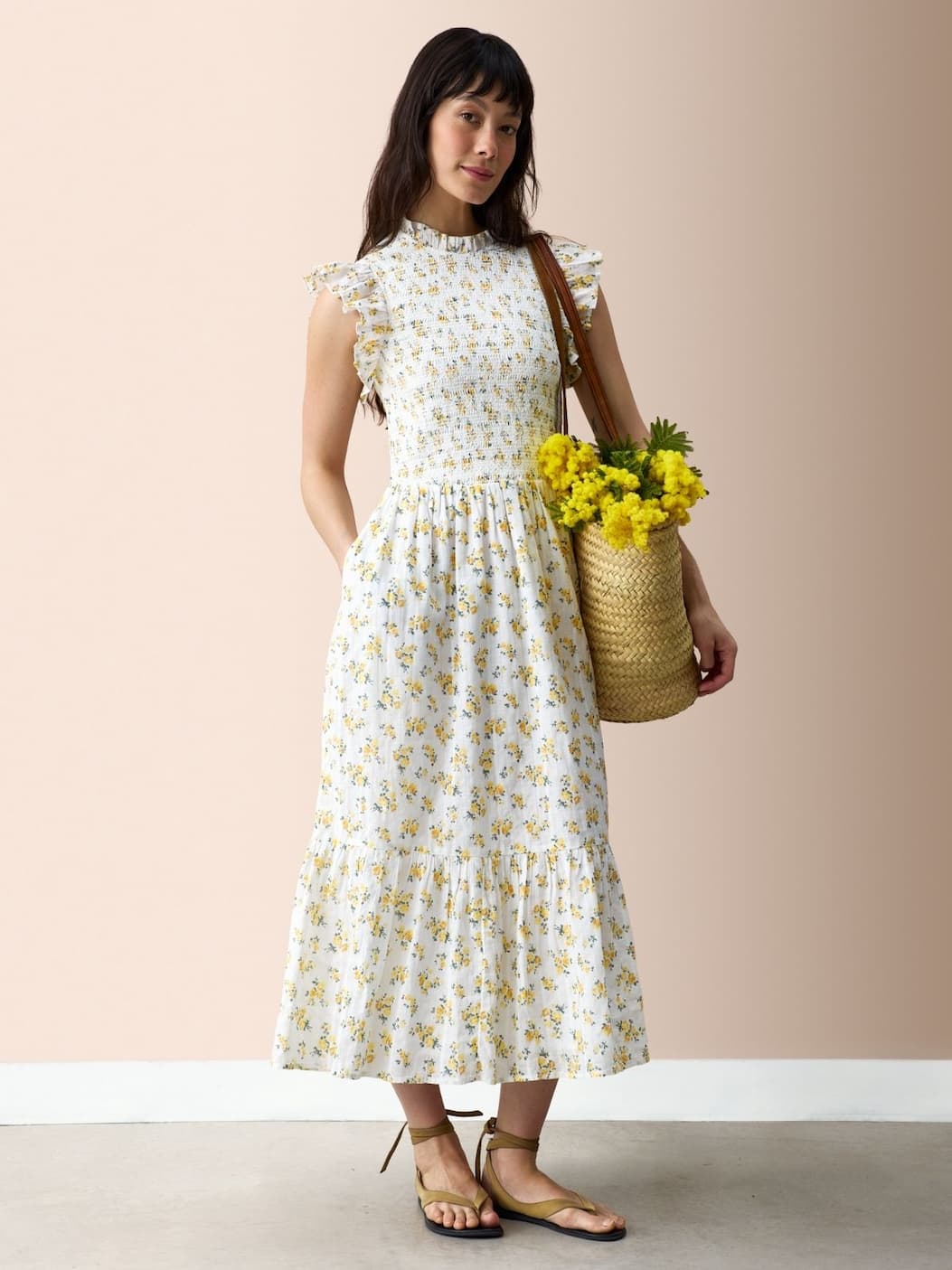 Freda Floral Print Dress BY IRIS  Regular price£195.00
