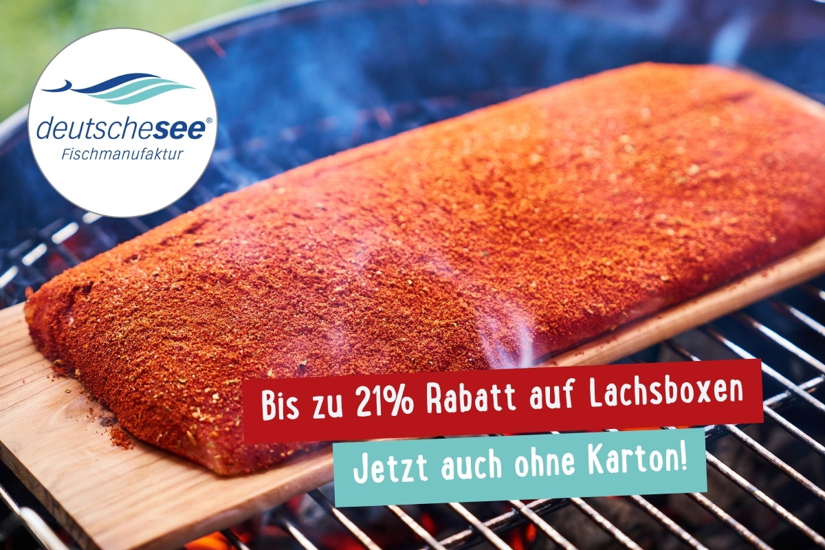 Lachsboxen mit bis zu 21% Rabatt!