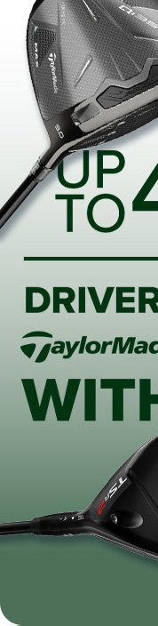 Up To 45% Off Preowned Drivers, Fairways & Hybrids From Top Brands TaylorMade With Code: GREEN