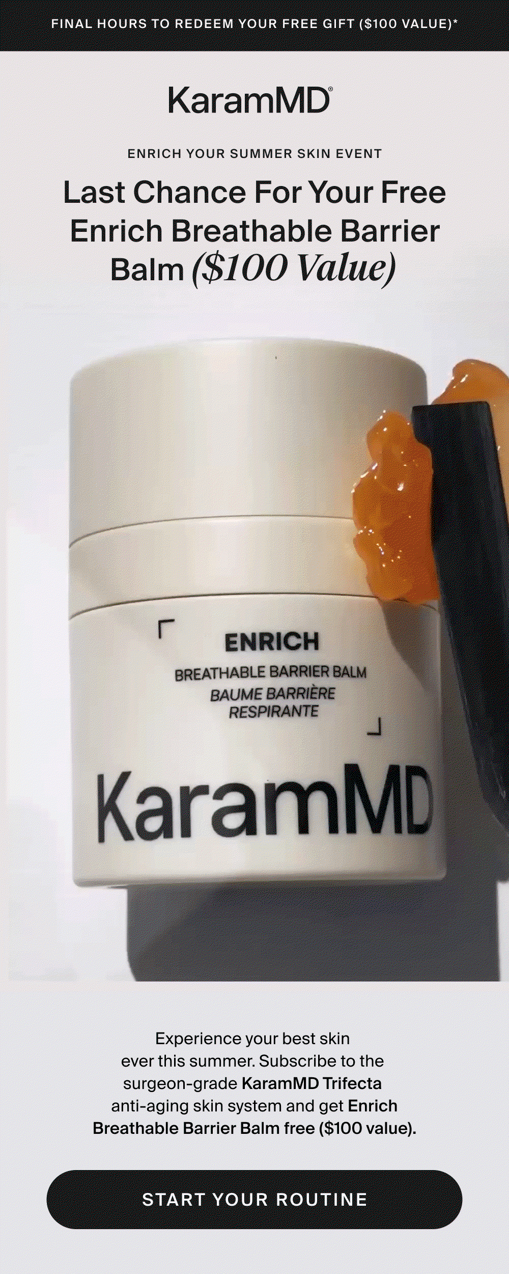 ENRICH YOUR SUMMER SKIN EVENT - REDEEM MY FREE GIFT