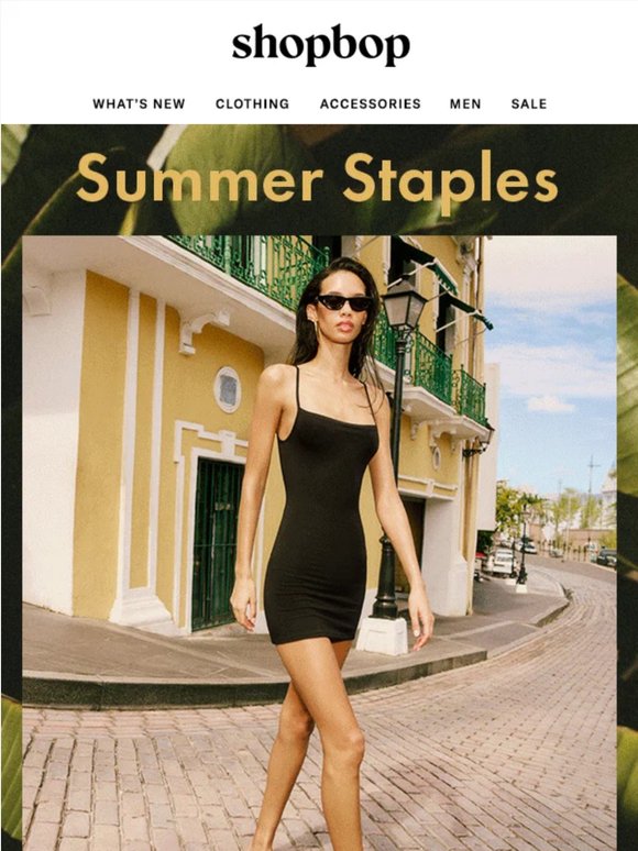 Summer-ify your basics