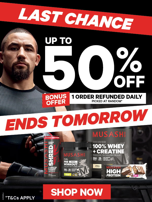 FITNESS FRENZY SALE: UP TO 50% OFF SITEWIDE