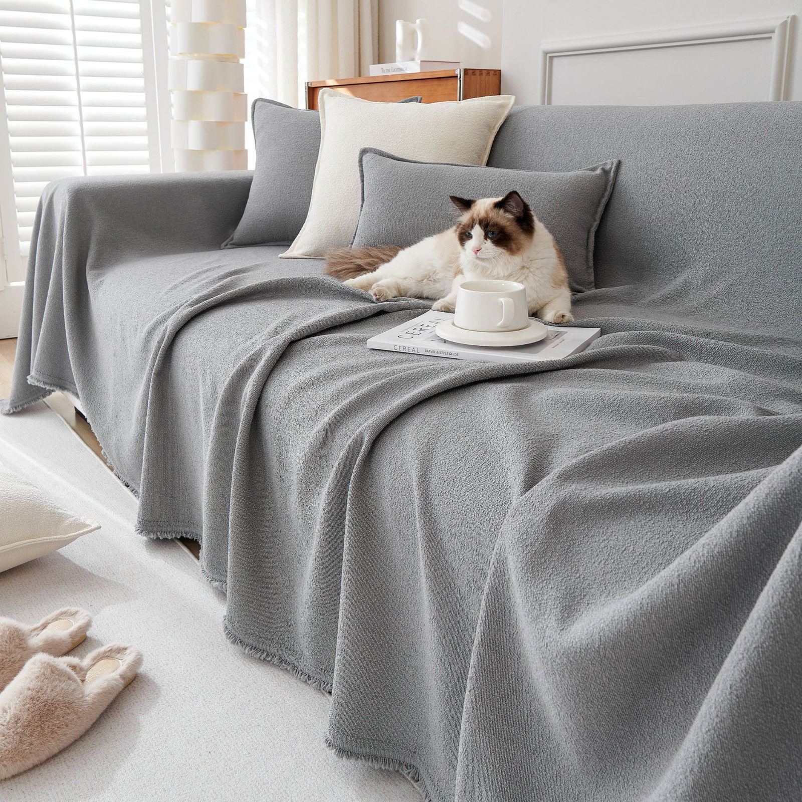  Waterproof Anti-Slip AquaLux Sofa/Couch Cover for Pet Owners