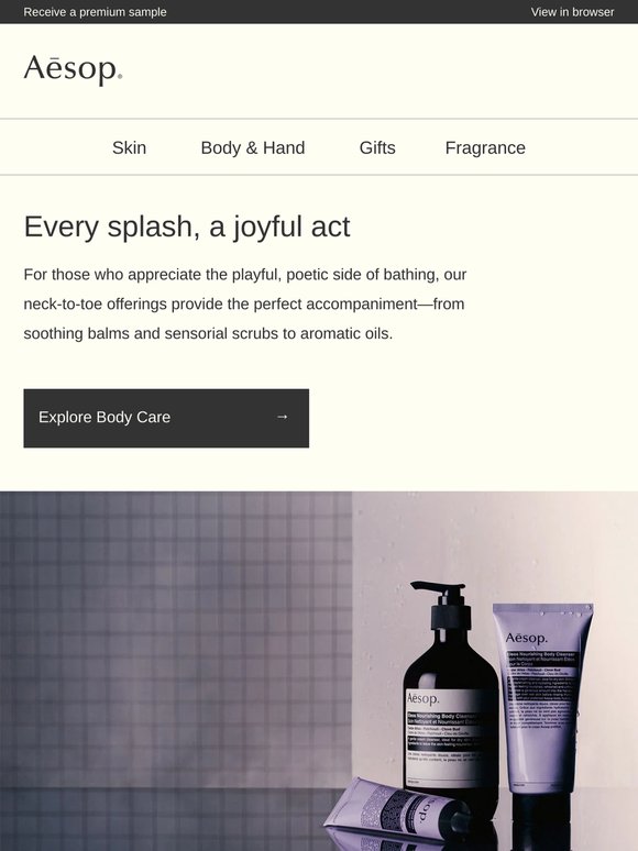Bath time—beyond the basics