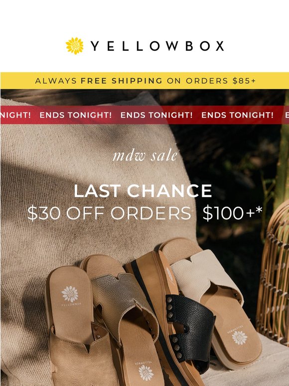 FINAL HOURS - MDW Sale ends tonight ⏰
