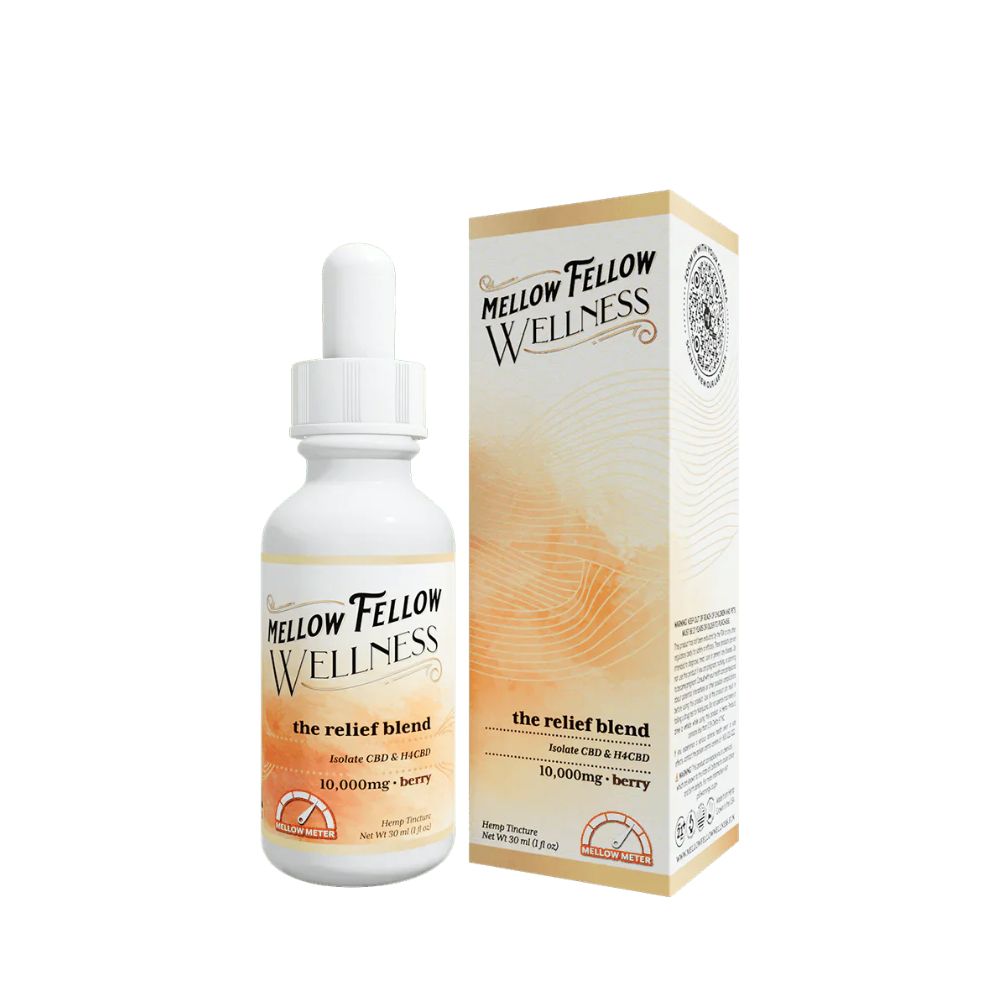 Image of Mellow Fellow Wellness Tincture – Relief Blend 10,000mg
