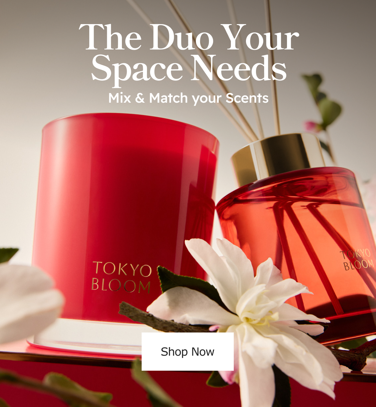 The Duo Your Space Needs. Mix & Match your scents.