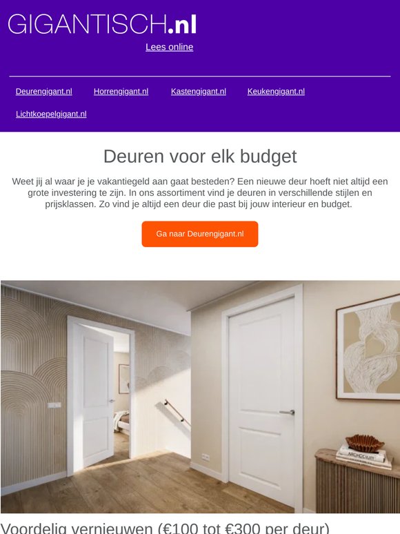 Deuren voor elk budget
