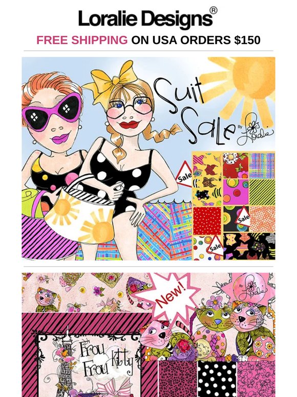 Suit Sale at Loralie - Frou Frou Kitty 🐱