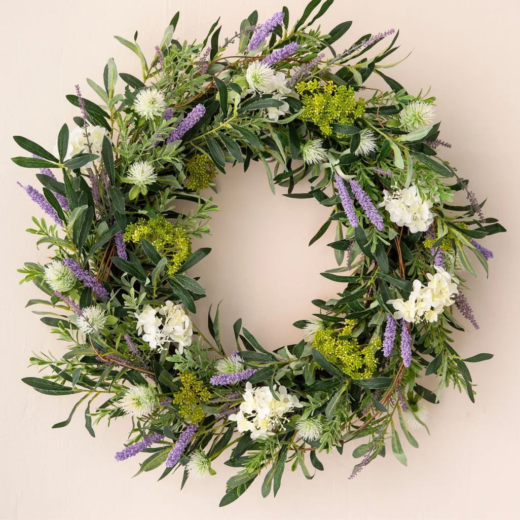 French Market Floral Wreath 