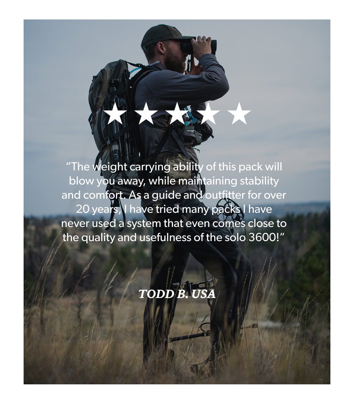 5-Star Reviews: Solo 3600