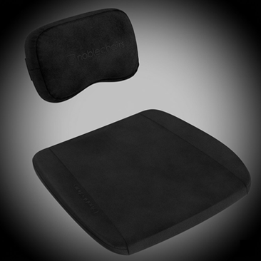 noblechairs Memory Foam Kissen-Set - Seat Pad + Kopfkissen