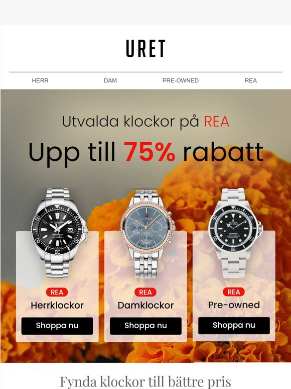 Upp till 75 % rabatt. Begränsat antal kvar  👀
