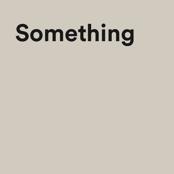 Something smart is coming... Stay tuned to be the first to know