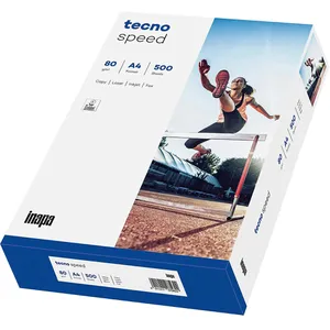 Inapa Kopierpapier tecno Speed, 2100011521, A4, 80g/qm, weiß, 500 Blatt