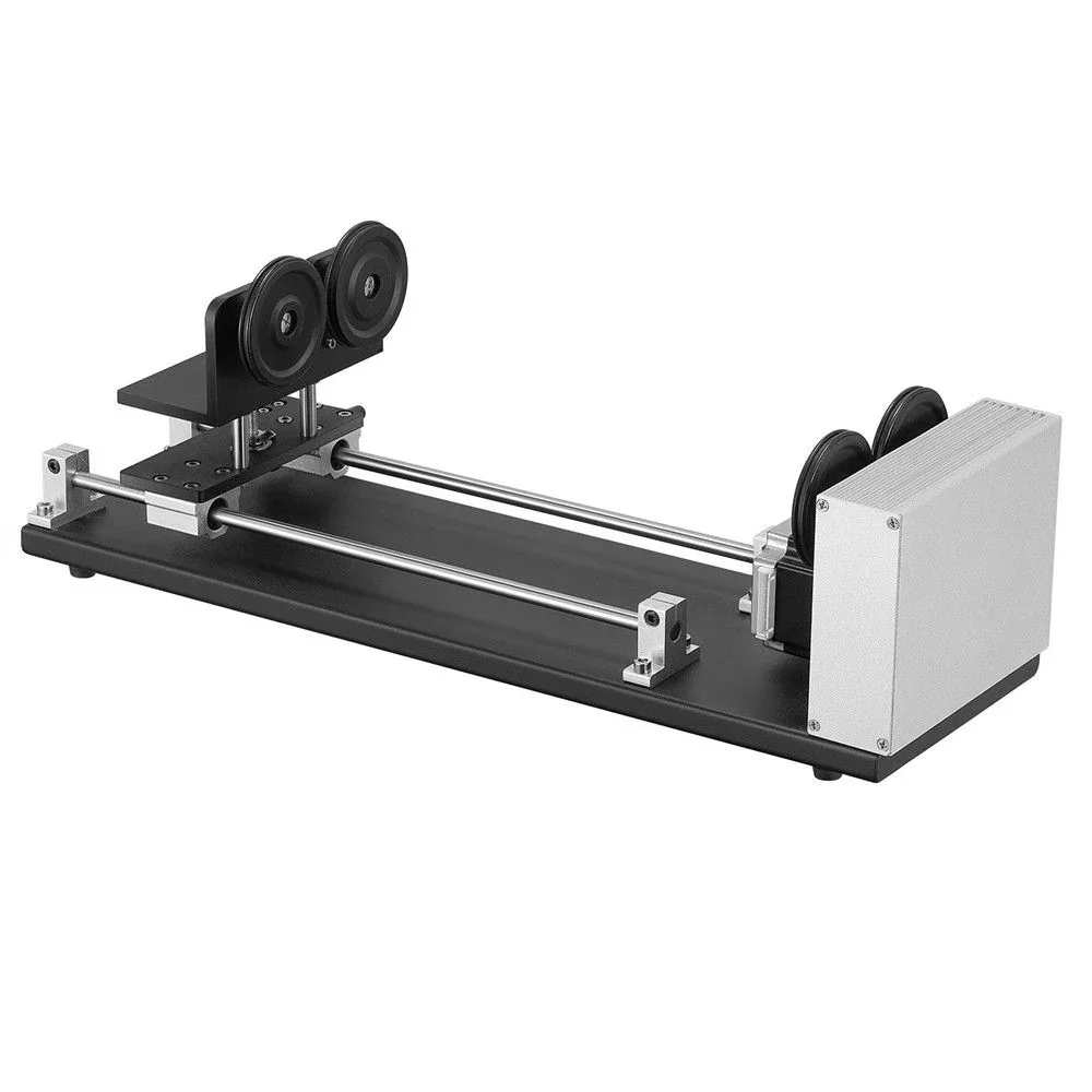 Image of Monport 4-Wheel Rotary Axis with 360 Degree Rotation for 60W~150W CO2 Laser Engraver