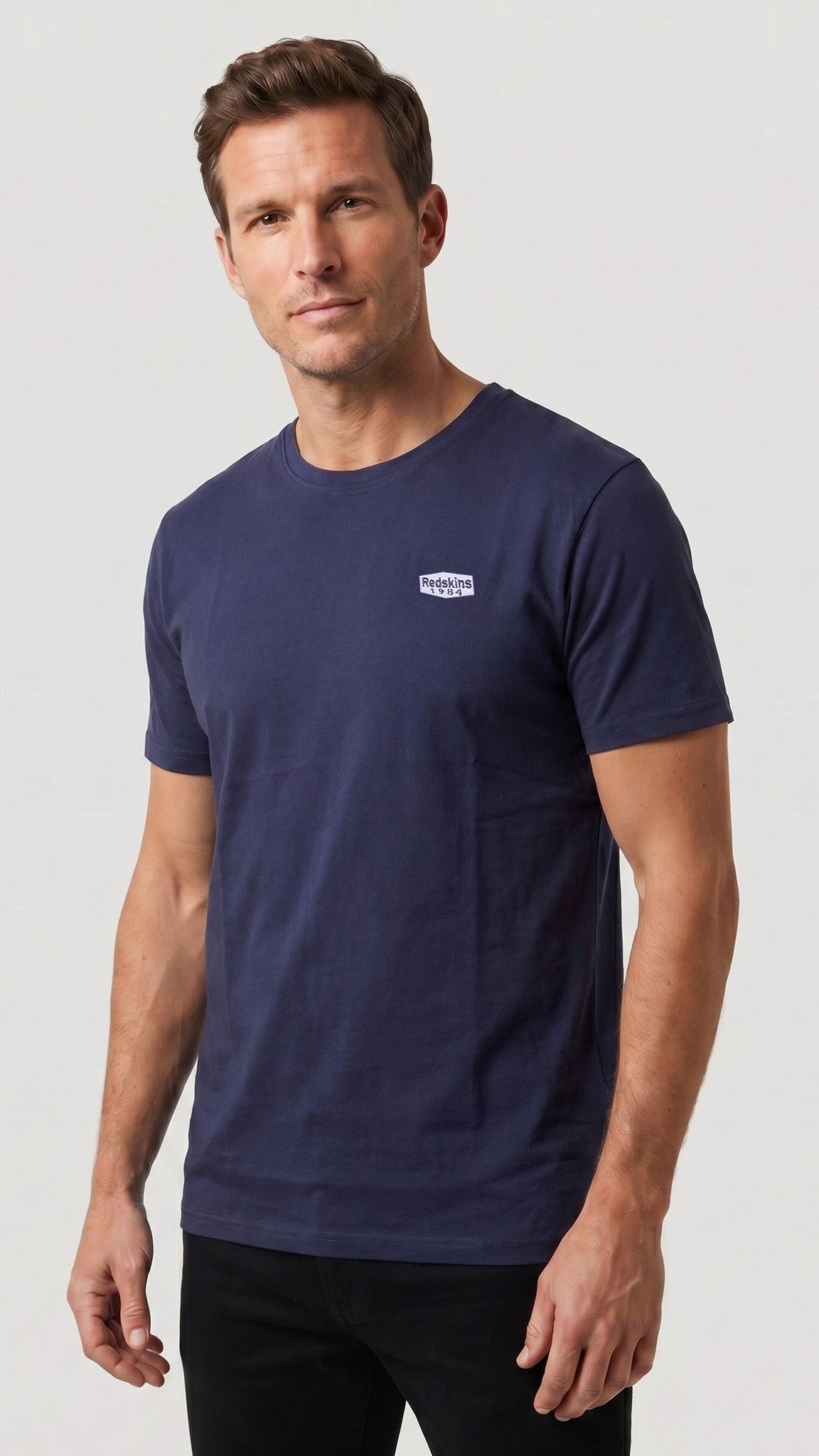 Tee-shirt MC UNDERWEAR RAOUL bleu marine