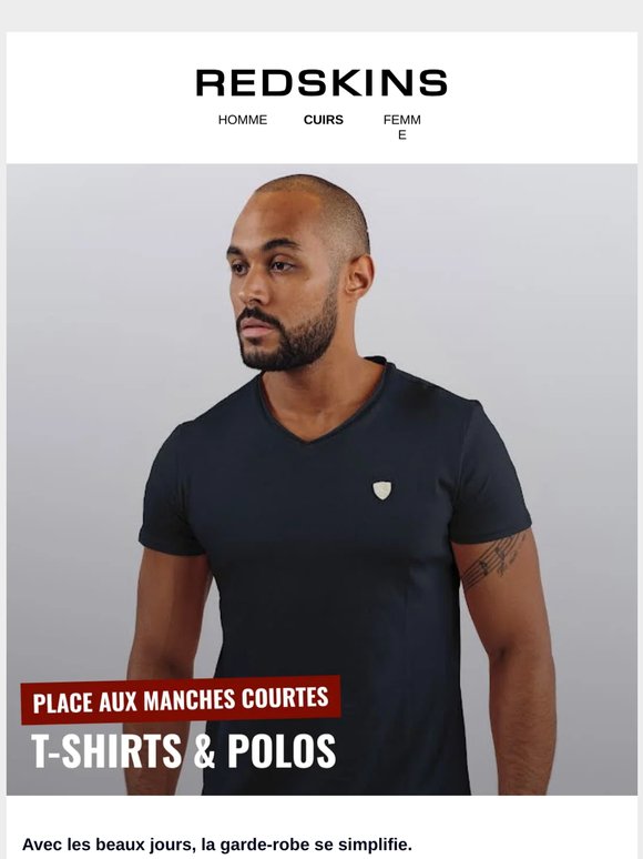 T-shirts & Polos : place aux manches courtes