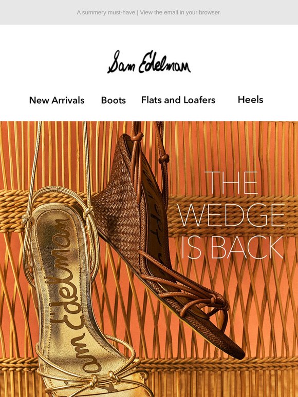 The Return of the Wedge
