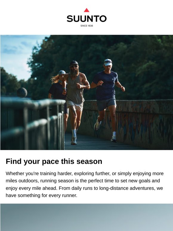 Running season is on