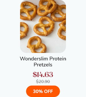 Wonderslim Protein Pretzels $14.63