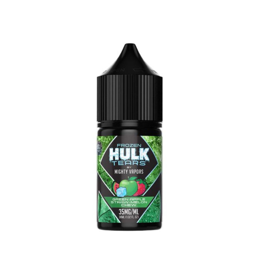 Image of Frozen Green Apple Straw Melon Chew by Mighty Vapors Salt 30ml - 50mg