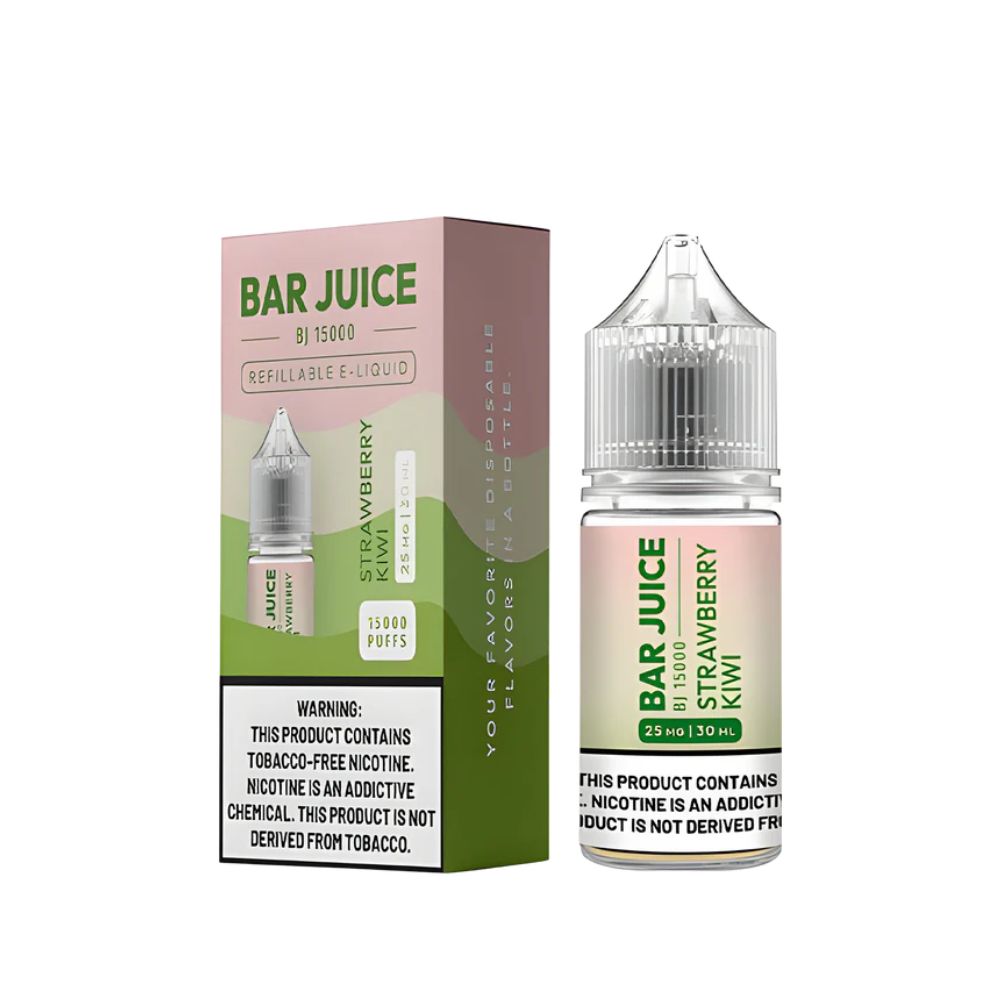 Image of Bar Juice Strawberry Kiwi 30ml – Sweet Tart Fruit Nic Salt