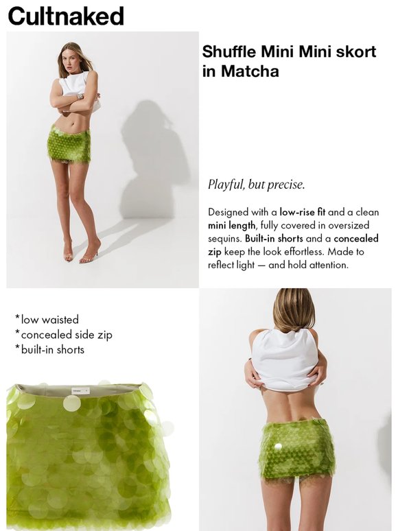 Matcha, but sharper🍵