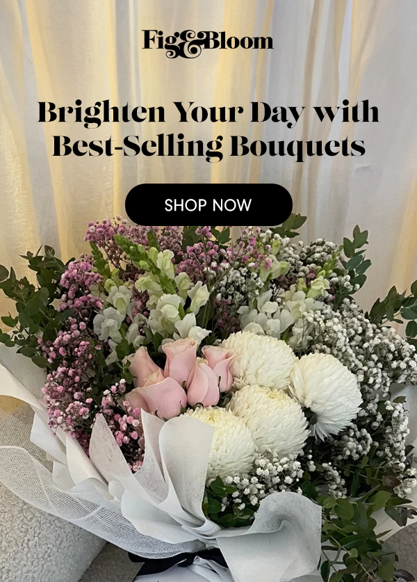 Brighten Your Day  with  Best-Selling Bouquets SHOP NOW  