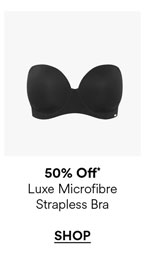 Luxe Microfibre Strapless Bra