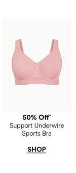 Support Underwire Sports Bra