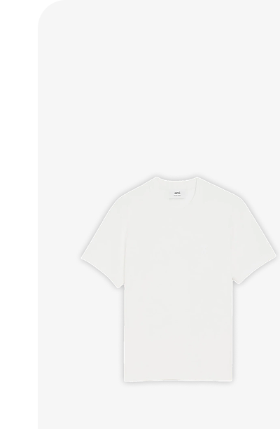 Ami Paris De Coeur T-shirt in White