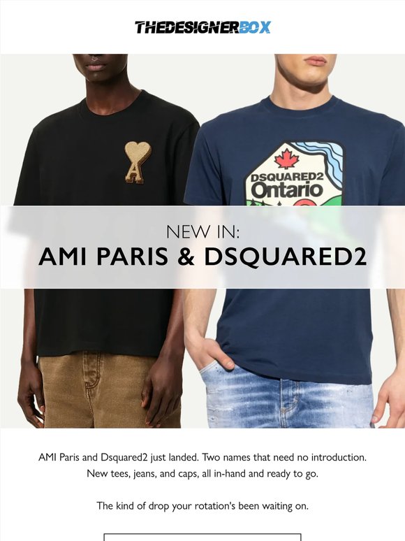 Just Landed: AMI Paris & Dsquared2