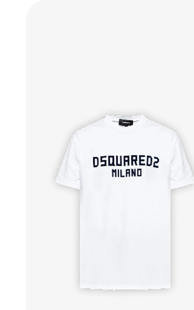 Dsquared2 Milano Logo White T-Shirt