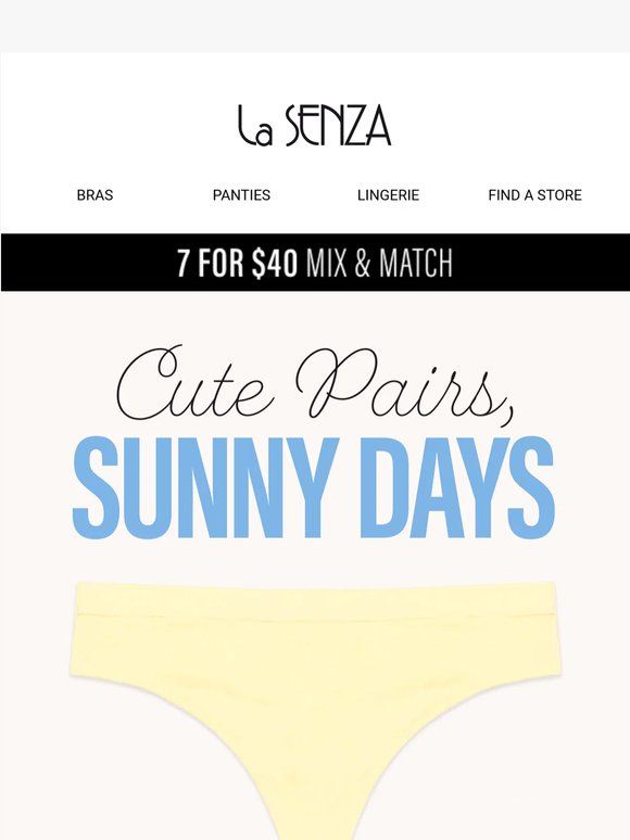 Tiny Panties, Big Summer Energy