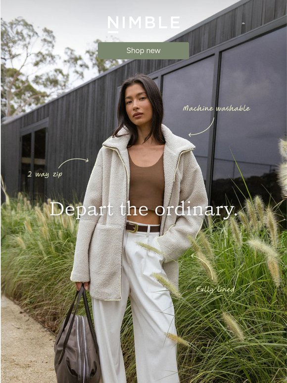 New in | Departure III